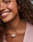 KENDRA SCOTT Elisa Gold Statement Short Pendant Necklace
