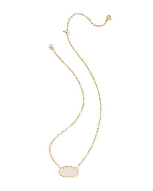 KENDRA SCOTT Elisa Gold Statement Short Pendant Necklace