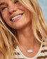 KENDRA SCOTT Elisa Gold Statement Short Pendant Necklace