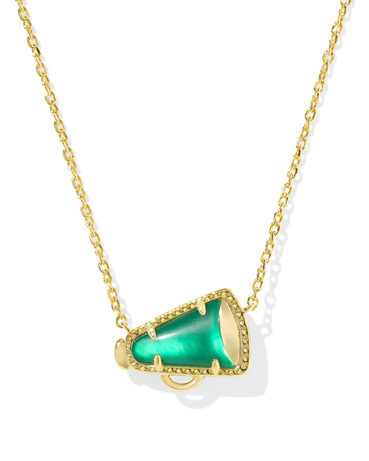 KENDRA SCOTT Cheer Gold Short Pendant Necklace
