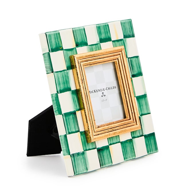Emerald Check Frame