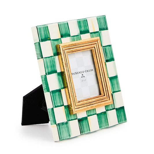 Emerald Check Frame