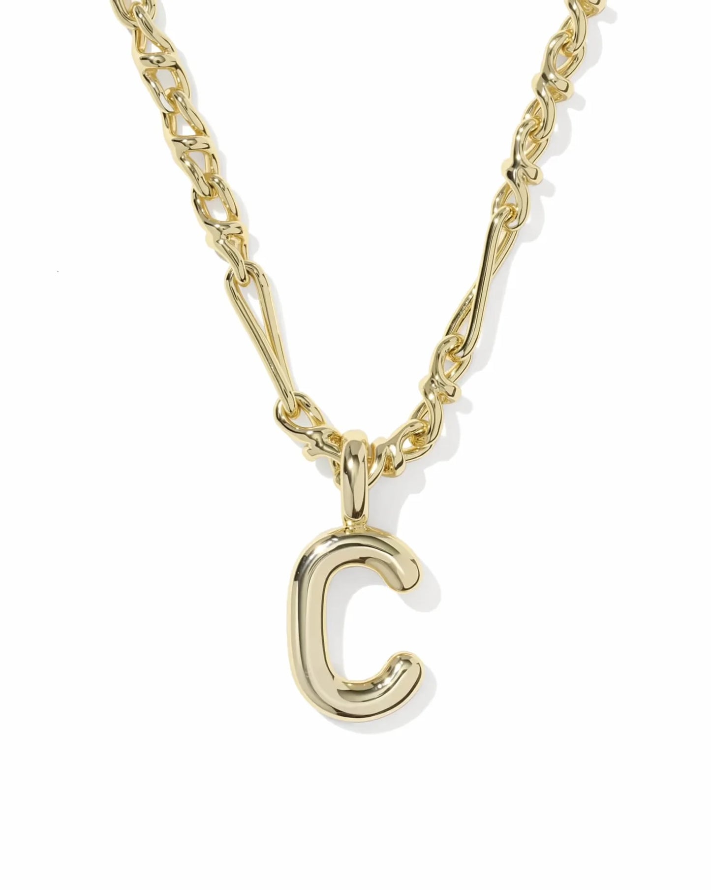 Bubble Letter Necklace C Kendra Scott