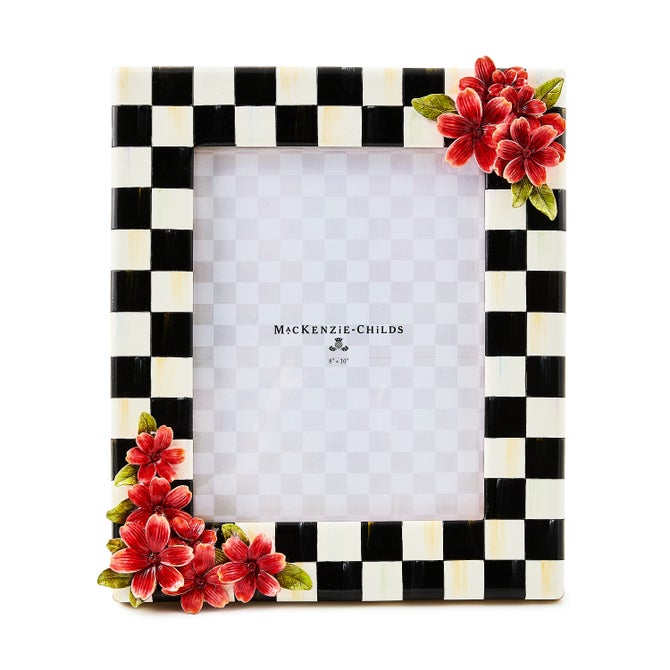 Courtly Check Floral Frame
