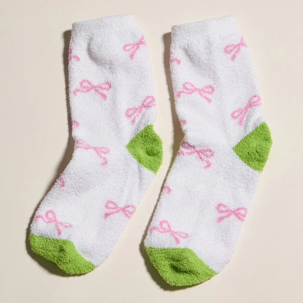 4Pairs Green Monster Grinch Christmas Bundle Gift Socks Set