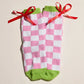 4Pairs Green Monster Grinch Christmas Bundle Gift Socks Set