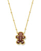 KENDRA SCOTT Gingerbread Gold Short Pendant Necklace