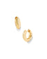 KENDRA SCOTT Mikki Metal Huggie Earrings in Gold