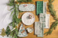 MUDPIE Merry Christmas Green Toile Tray