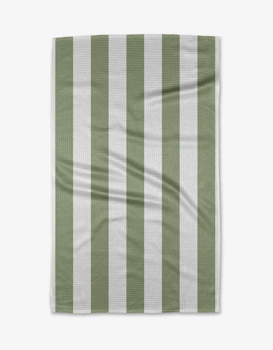 Geometry Candy Mint Tea Towel