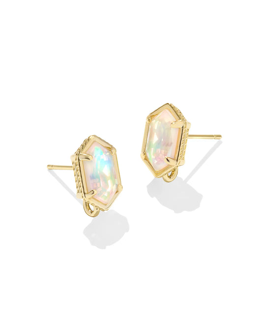 KENDRA SCOTT Hallie Gold Convertible Drop Earrings