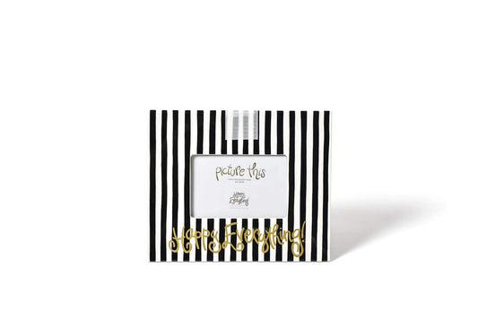 Black Stripe Mini Happy Everything! Frame