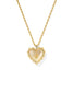 KENDRA SCOTT Mallory Rose Gold Locket Short Pendant Necklace