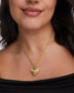 KENDRA SCOTT Mallory Rose Gold Locket Short Pendant Necklace