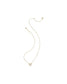 KENDRA SCOTT Heart Letter L Short Pendant Necklace