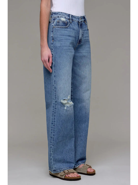 Hidden Jeans Medium Wash Classic Relaxed Dad Jean