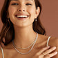 KENDRA SCOTT Juliette Gold Strand Necklace in White Crystal