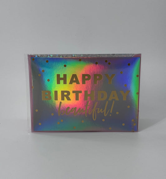 Greeting Card Happy Birthday Beautiful