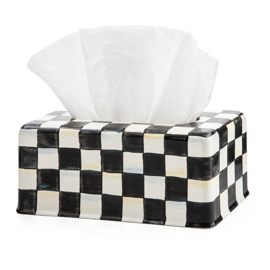 Courtly Check Standard Tissue Box Cover