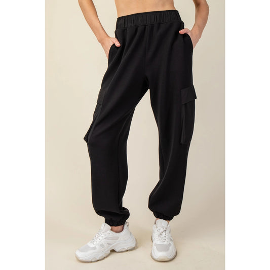 Modal Poly Span Scuba Pocket Jogger Pant