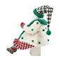 Check It Out Jovial Fabric Santa