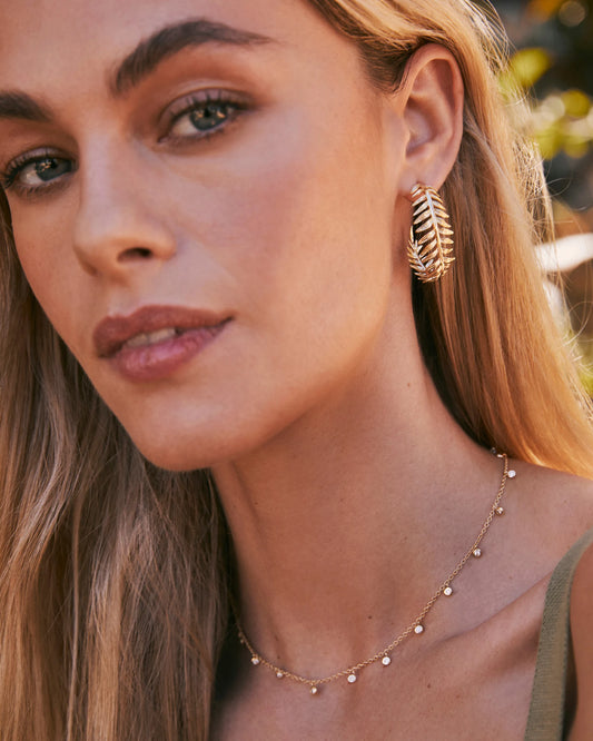 KENDRA SCOTT Kayla Gold Hoop Earrings