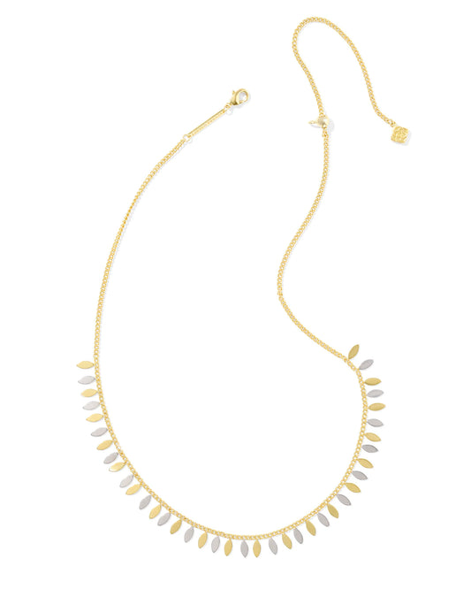KENDRA SCOTT Kayla Mixed Metal Strand Necklace