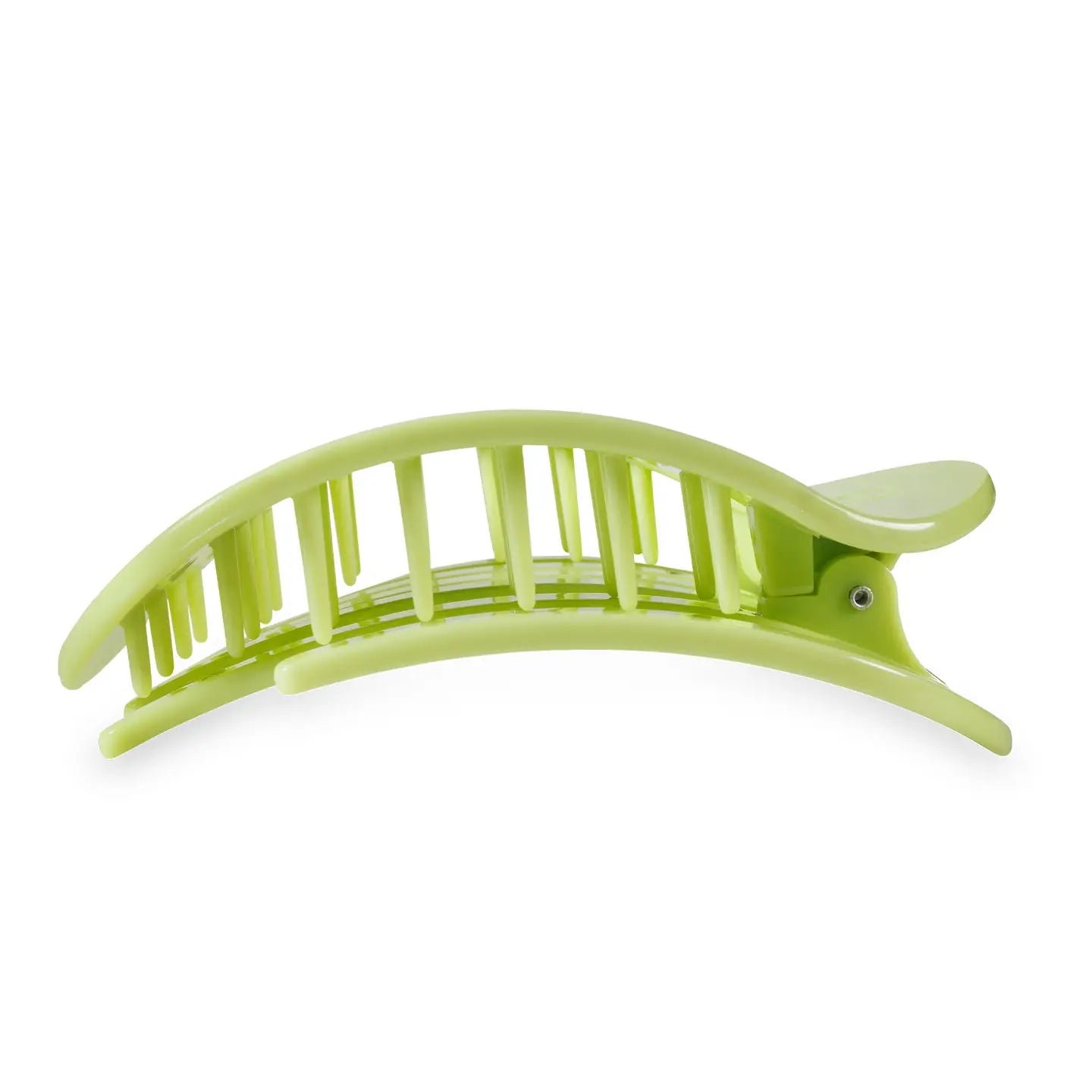 TELETIES Aloe, There! Large Flat Round Hair Clip