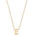 KENDRA SCOTT Letter E Pendant Necklace in Gold