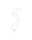 KENDRA SCOTT Heart Letter E Short Pendant Necklace