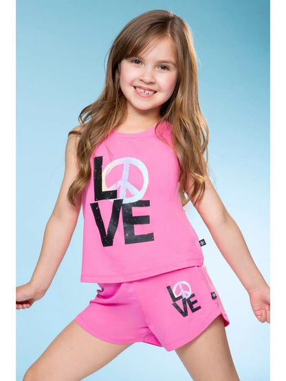 Simply Soft Tank & Dolphin Short Set