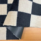 Checkered Black Wash+Dry Rugs and Entrance Mats