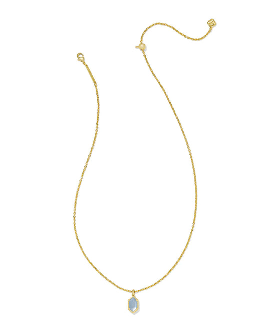 KENDRA SCOTT Hallie Gold Short Pendant Necklace