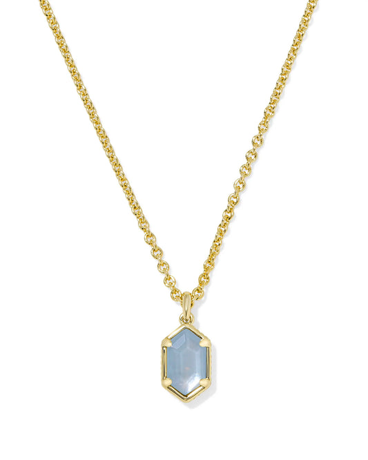 KENDRA SCOTT Hallie Gold Short Pendant Necklace