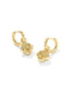 KENDRA SCOTT  Mallory Rose Gold Huggie Earrings