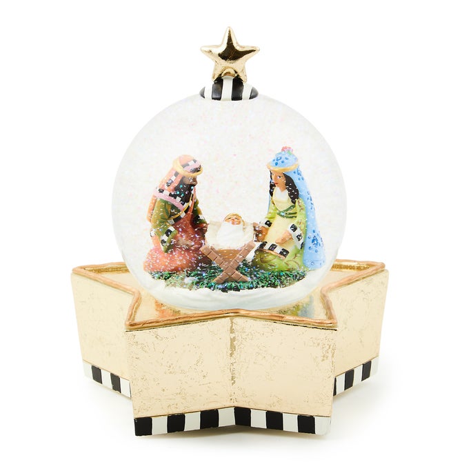 Patience Brewster Nativity Snow Globe
