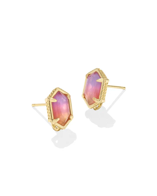 KENDRA SCOTT Hallie Gold Convertible Drop Earrings