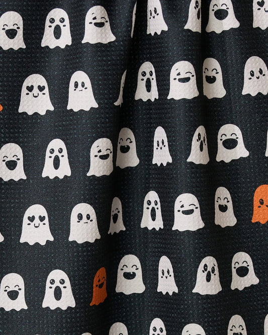 Geometry Emotional Boos Tea Towel