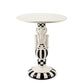 Courtly Noel Nutcracker Pedestal Platter