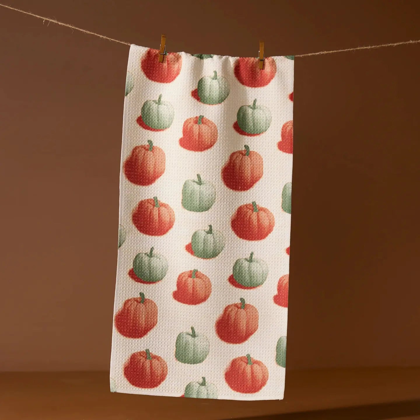 Geometry Pumpkin Pop Bar Towel