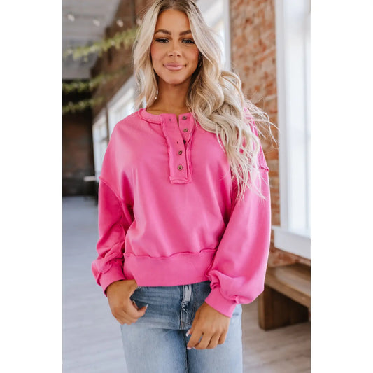 Macie Henley Sweatshirt