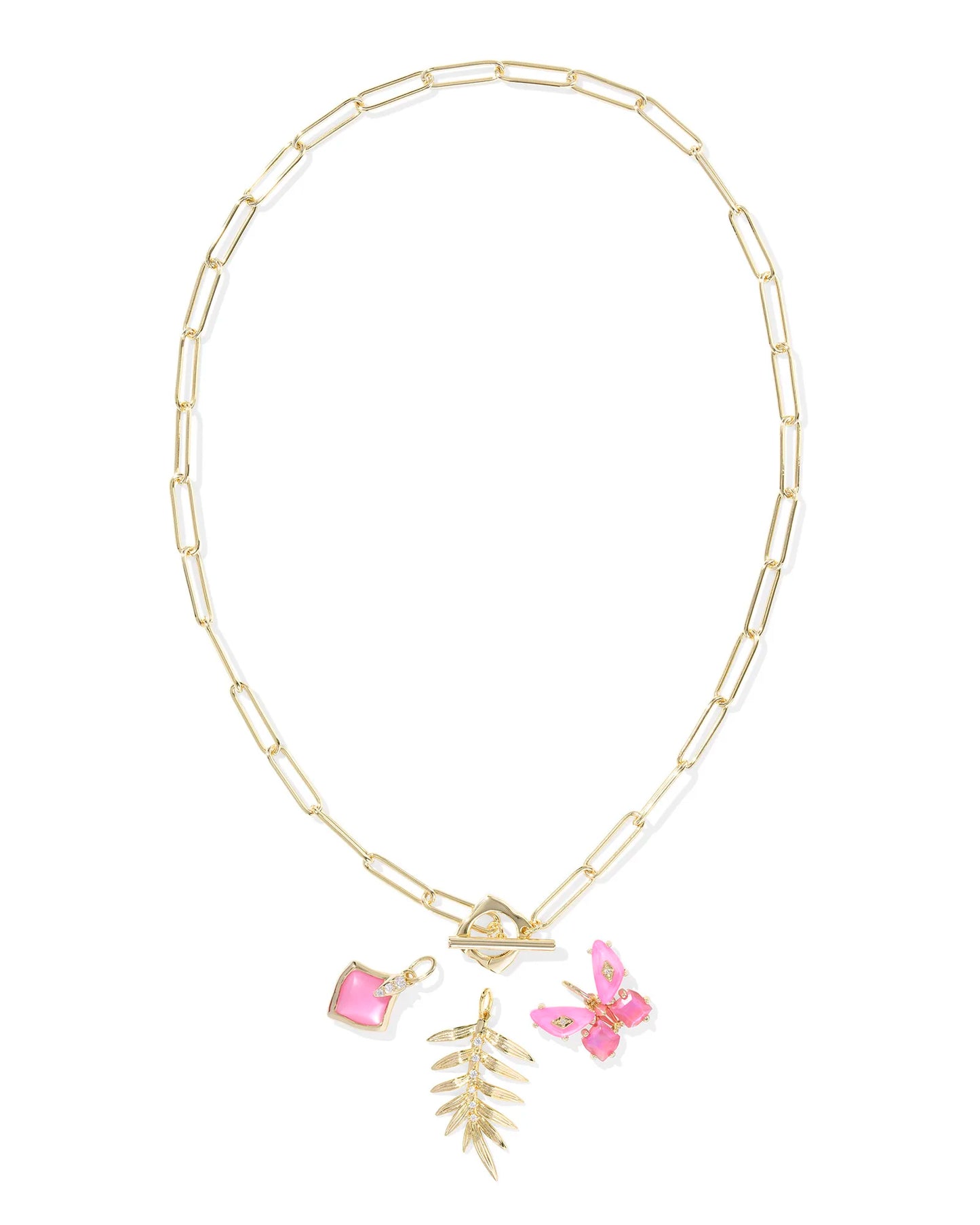 KENDRA SCOTT Bianca Butterfly Gold Charm Necklace
