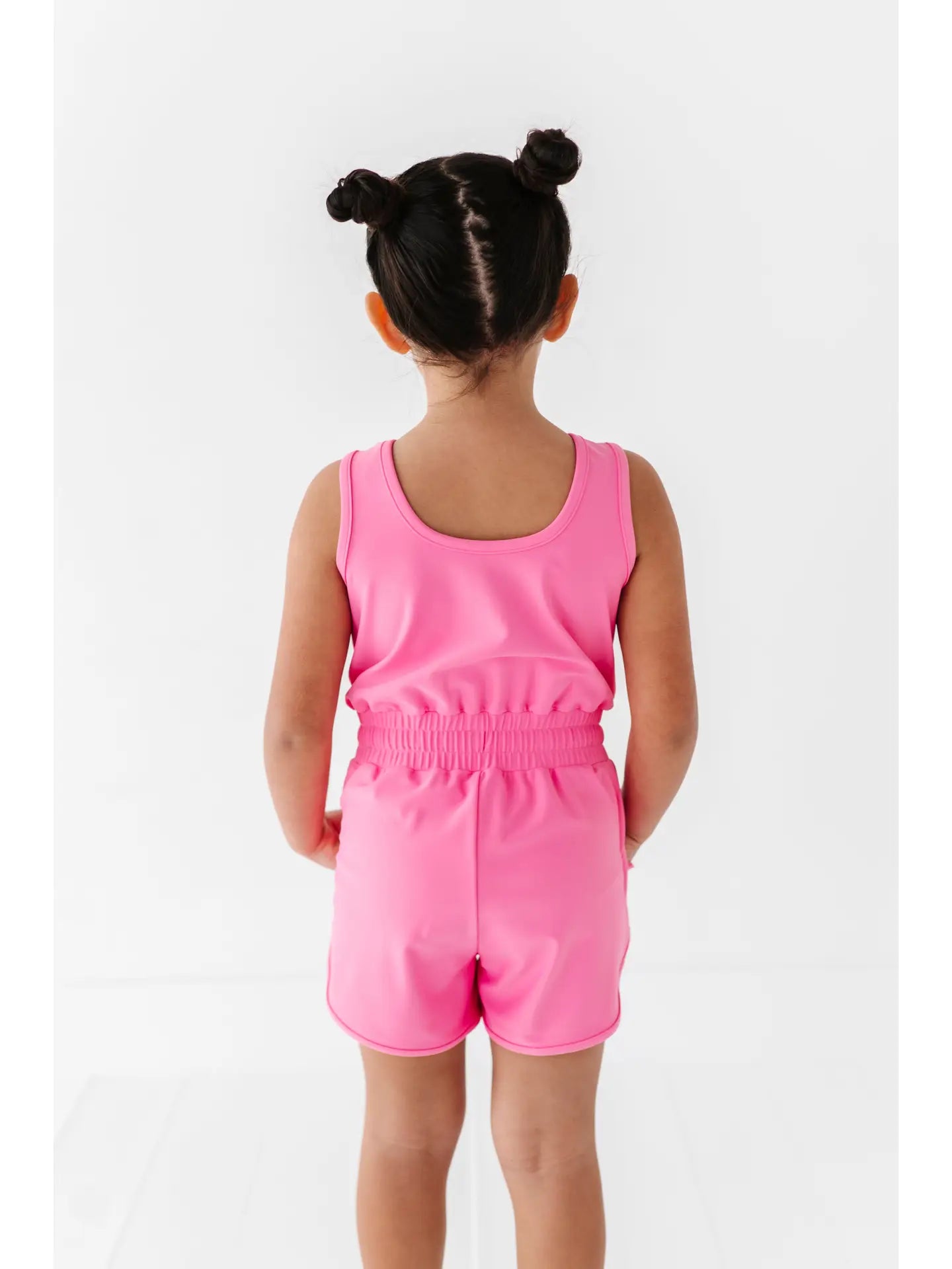 Berry Pink | Ruffle Romper