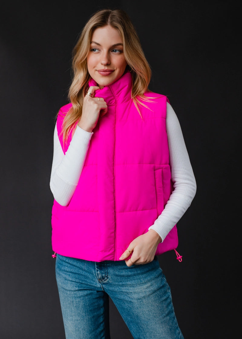 Bright Pink Vest