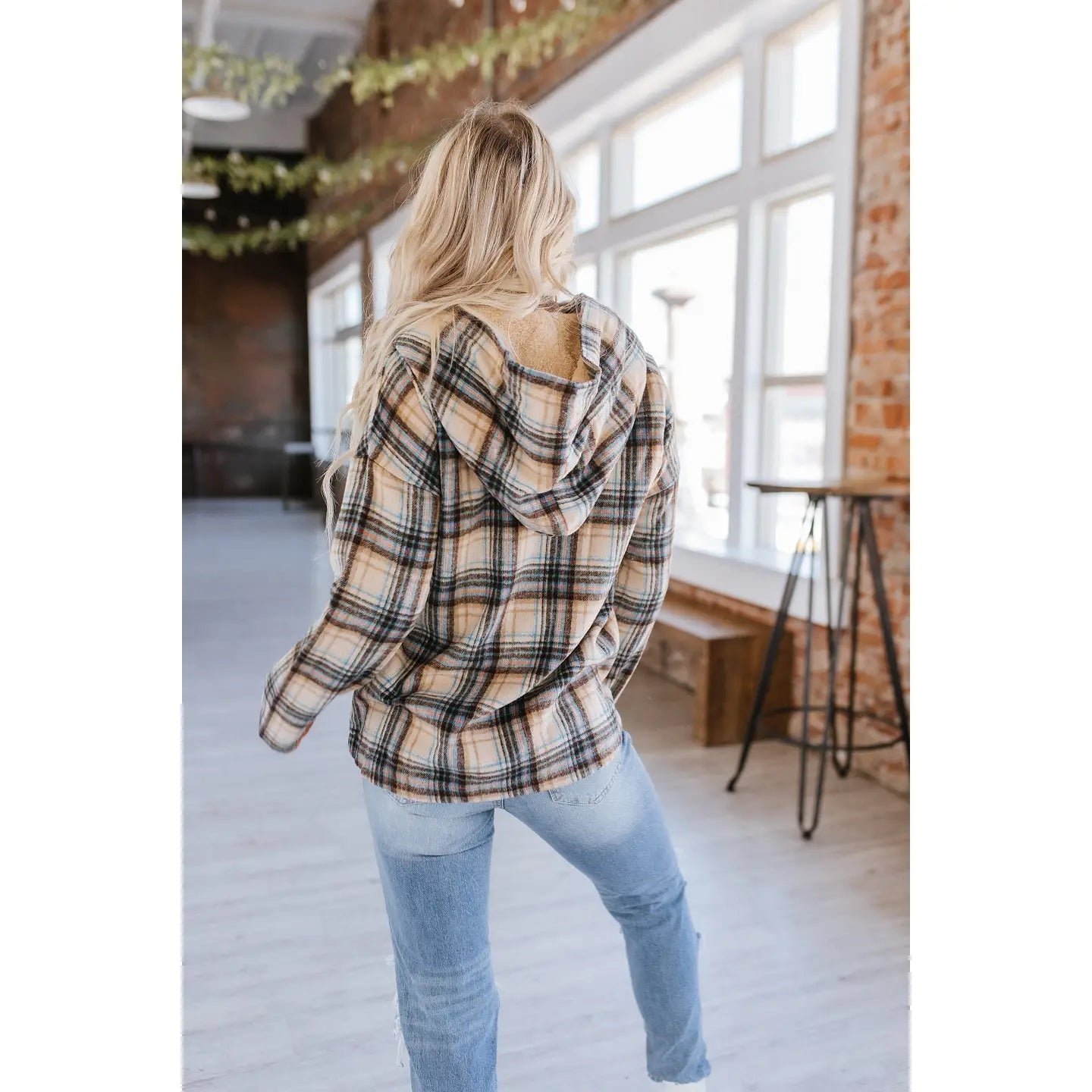 Lorelai Plaid Pullover Hoodie