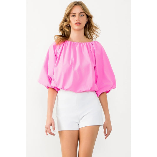 Mid Puff Sleeve Top