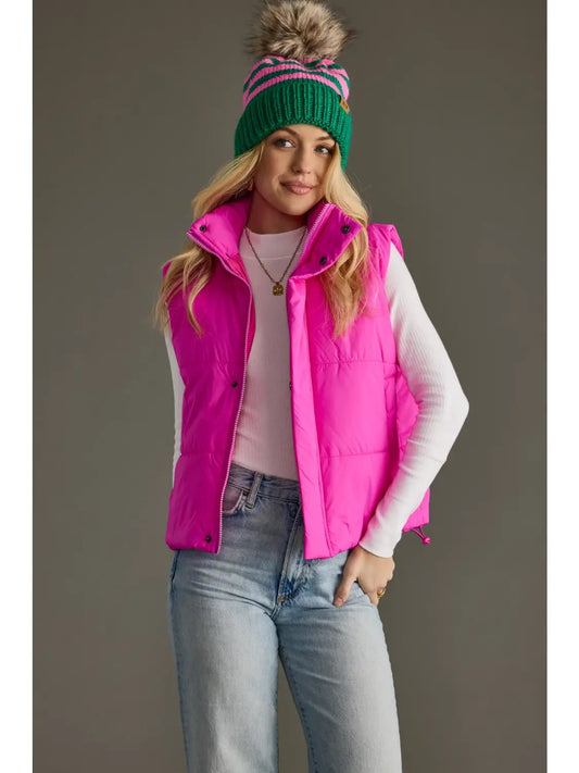 Bright Pink Vest
