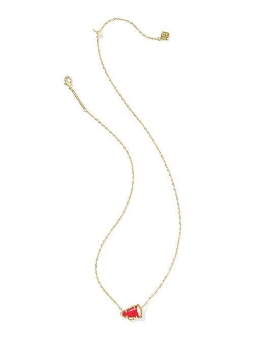 KENDRA SCOTT Cheer Gold Short Pendant Necklace