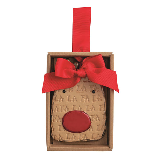 MUDPIE REINDEER XMAS STAMPED ORNAMENT