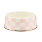 Rosy Check Large Pet Dish